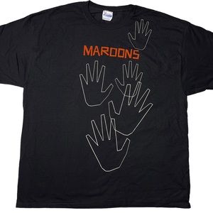 NWOT Maroon 5 Hands Concert Graphic {Hanes} T-Shirt in Black Unisex Sz 2XL